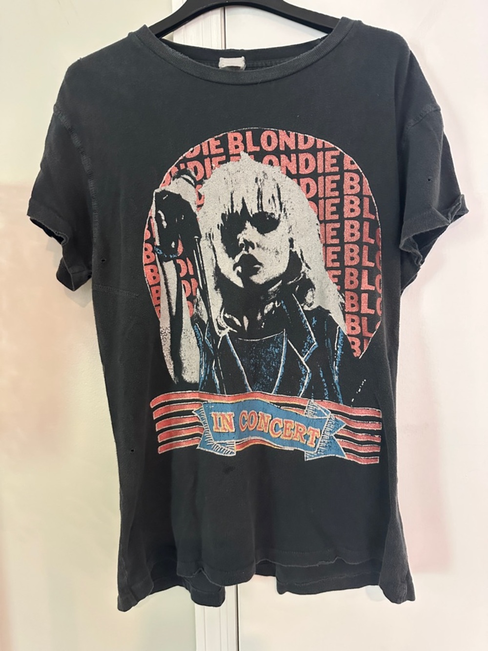 MadeWorn Blondie Graphic Band Tee - "In Concert" small